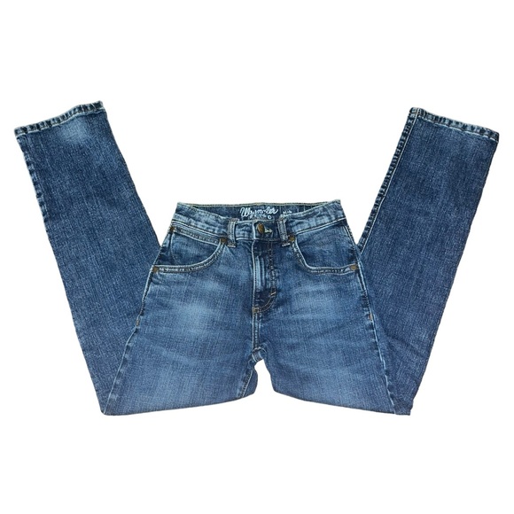 Wrangler Retro Boys Slim Straight Jeans with Adjustable Waist - Boy’s Size 12 - Picture 5 of 10